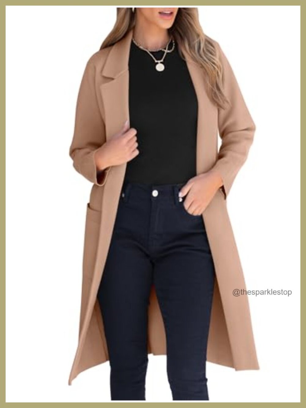 Oversized Cardigan Sweater Notch Lapel Open Front Relaxed Fit